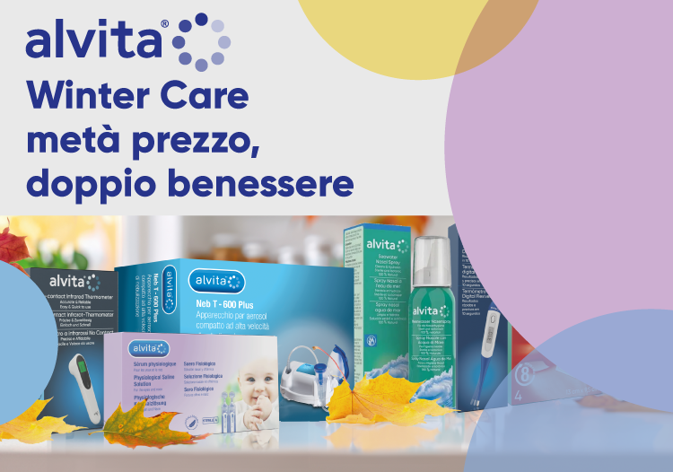 immagine smartphone del cashback Alvita Winter Care metà prezzo doppio benessere